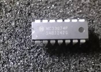 MC33074P ON-Semicoductor dip14 4xAmpl.100% oryginał