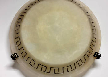 Plafon szklany GRECKI 40 cm 2xE27 max 100W