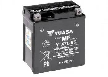 Akumulator motocyklowy 6,3Ah 100A YUASA YTX7L-BS AGM