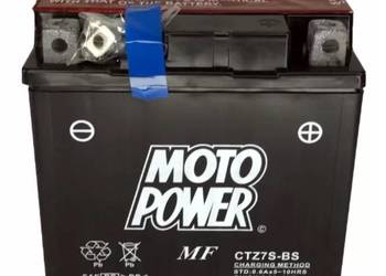 Akumulator motocyklowy 12V 6Ah  MotoPower CTZ7S-BS YTZ7S-BS