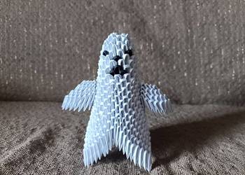Duch Halloween Origami Modułowe 3D