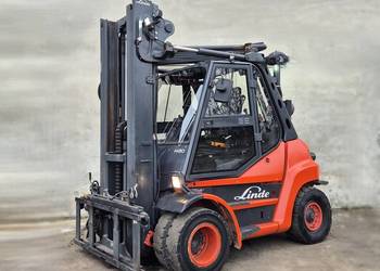 Linde H80D • TRIPLEX • przesuw • klima • 4 sekcje hydr • wózek widłowy