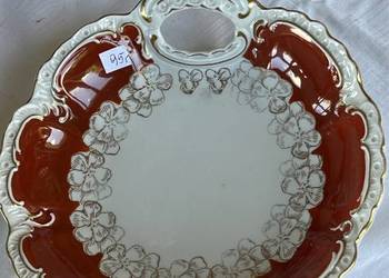 Patera. Miseczka z dziurką. Syg. Oskar Schlegelmilch.