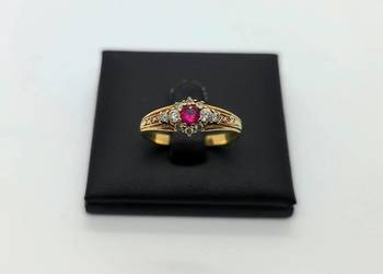 Złoty pierścionek próby 585 - 2,84g (Rozmiar 19)