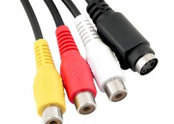 Kabel adaptera terminala VGA na 3RCA + S