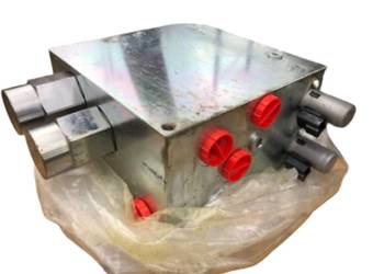 JCB 334/F8626 3-biegowy zawór hydrauliczny do JCB Pilingmaster