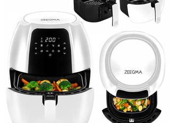 Frytkownica beztłuszczoa frytownica ZEEGMA KNAPPER GRAND biała 7,7L 1800W