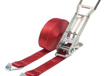 PAS TRANSPORTOWY  5,0T,  6,0M B=50MM, ERGO 2, CZERWONY, METKI 2023, EN