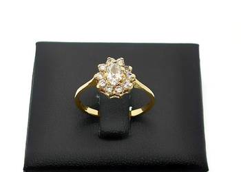 Złoty Pierścionek pr 583 2,38g (Rozmiar 14)