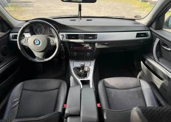 Fotele półskóry BMW E90 grzane pompowane