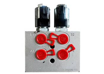 JCB 25/220940 (Danfoss 300AA00377A) Blok zaworowy z cewką do koparek JCB