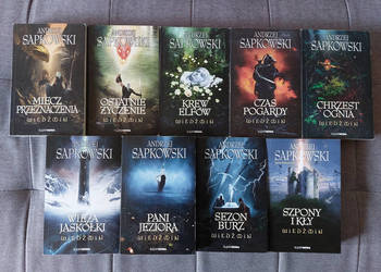 Wiedźmin (książki 1-9) Andrzej Sapkowski