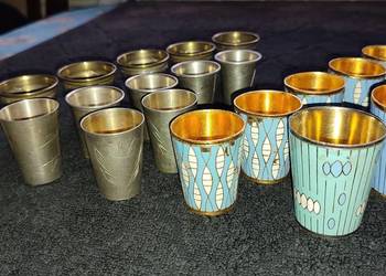 Srebrne kieliszki kiduszowe i nie tylko