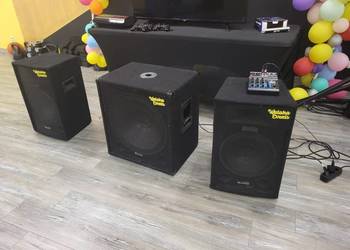 Auna Cube 1812 2.1 – aktywny subwoofer 18 cali + 2 kolumny 12 cal