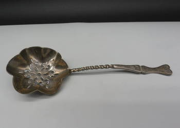 Antyczna Łyżeczka do Cukru Pudru / Cedzakowa – Styl Sececyjny