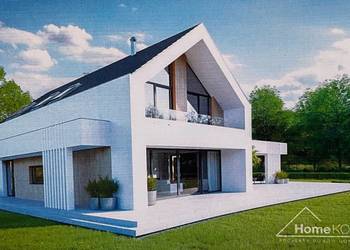PROJEKT DOMU JEDNORODZINNEGO Z GARAŻEM - do negocjacji