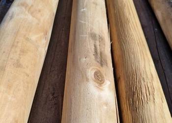 Słupki drewniane ogrodzeniowe wałki toczone