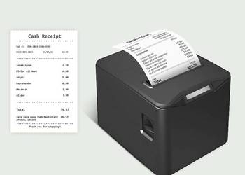 DRUKARKA TERMICZNA BISOFICE POS-8370USB-B, 80mm, USB CZARNA