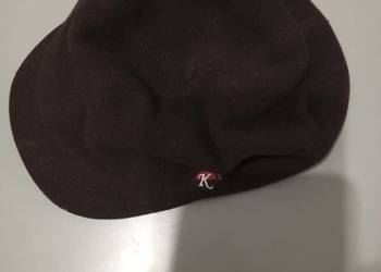 Kaszkiet męski wełniany róż. 57