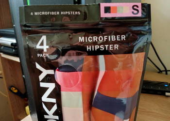 Figi Damskie DKNY USA HIPSTER MICROFIBRA r-S 4-PACK