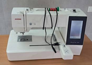 Janome MC 500E Memory Craft – hafciarka + tamborki + instrukcja