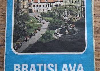 Bratislava plan miasta , town plan