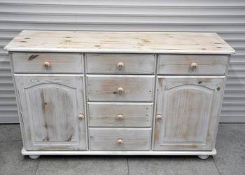 komoda z drewna sosnowego - jak nowa