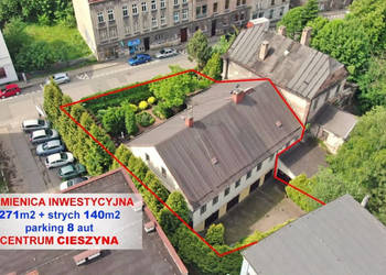 Kamienica inwestycyjna + parking 8 aut - centrum