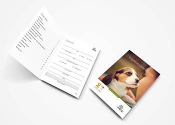 Książeczka Zdrowia dla Psa SAFE-ANIMAL Nowa