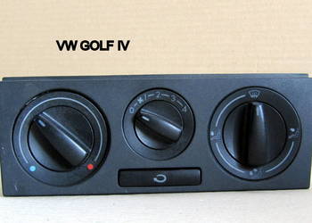 PANEL STEROWANIA NAWIEWAMI VW GOLF IV
