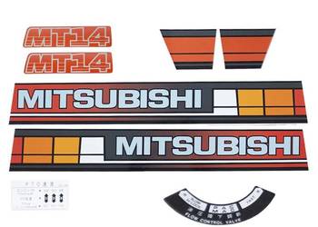 Naklejki Mitsubishi MT14