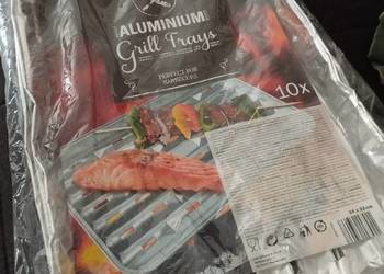 tacki aluminiowe do grilla grillowania 8 sztuk