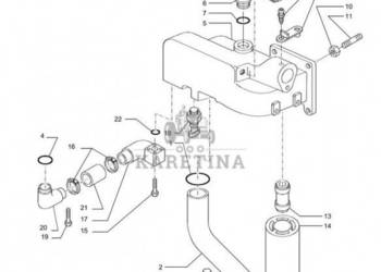 New Holland T6010 T6090 T6070 Wspornik 47123333