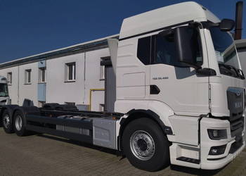 NOWY MAN TGS 26.480 6x2 / Rama pod zabudowę / oś skrętna / Retarder_240978