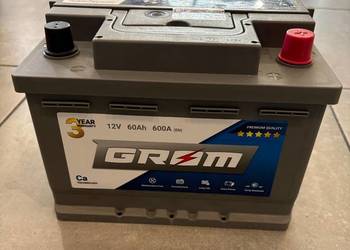 Akumulator 60Ah 600A Grom Premium