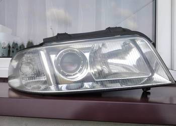 Audi A4 B5 LIFT FL lampa przednia prawa reflektor przód pasażera Valeo