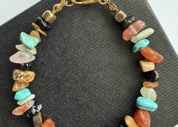 Bransoletka damska z kamieni naturalnych