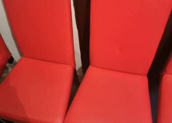 Krzesła z eko skóry 4 sztuki