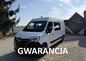 Renault Master L2H2 średniak 7-osobowy lift brygadówka doka pełna opcja