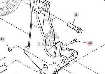 Fendt 930 933 936 GEN 7 Wspornik tylnego TUZ Prawy Lewy CZĘŚCI H218PH40010…