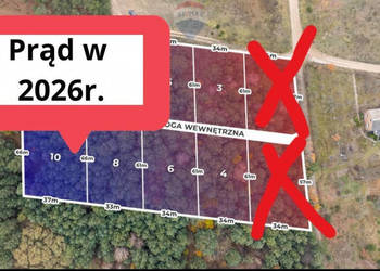 Siestrzeń, działki pod duży dom - bez podatku