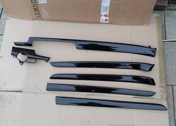 Dekory listwy Black Piano Soul Audi A4 S4 B6 B7