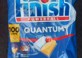 Kapsułki do Zmywarki Finish Powerball Quantum Lemon – 100 szt.