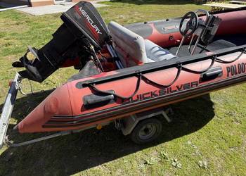 Ponton QuickSilver 380 silnik 25km  przyczepa zarejestrowany