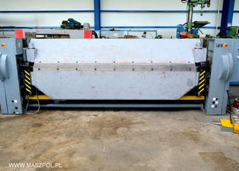 Zaginarka do blachy Ozamech KM 4 x 3000 - rok budowu 1997 . . STAN TECHNICZ