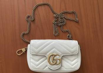 torba gucci marmont gg biała