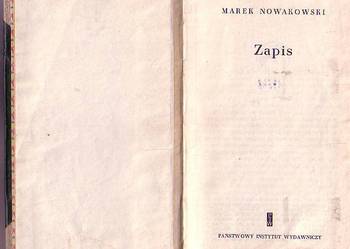 (9555) ZAPIS – MAREK NOWAKOWSKI