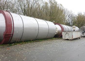 Zbiorniki ze stali nierdzewnej 180m3/ 180000l do materiałów sypkich