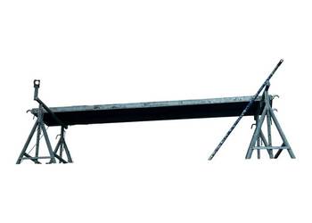 NIŻSZA CENA Zestaw - 2 koziołki budowlane + blat Jumbo 3 m