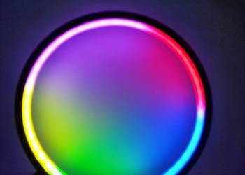 Smart Lampa Biurkowa Nocna LED RGBIC Aplikaca Pilot